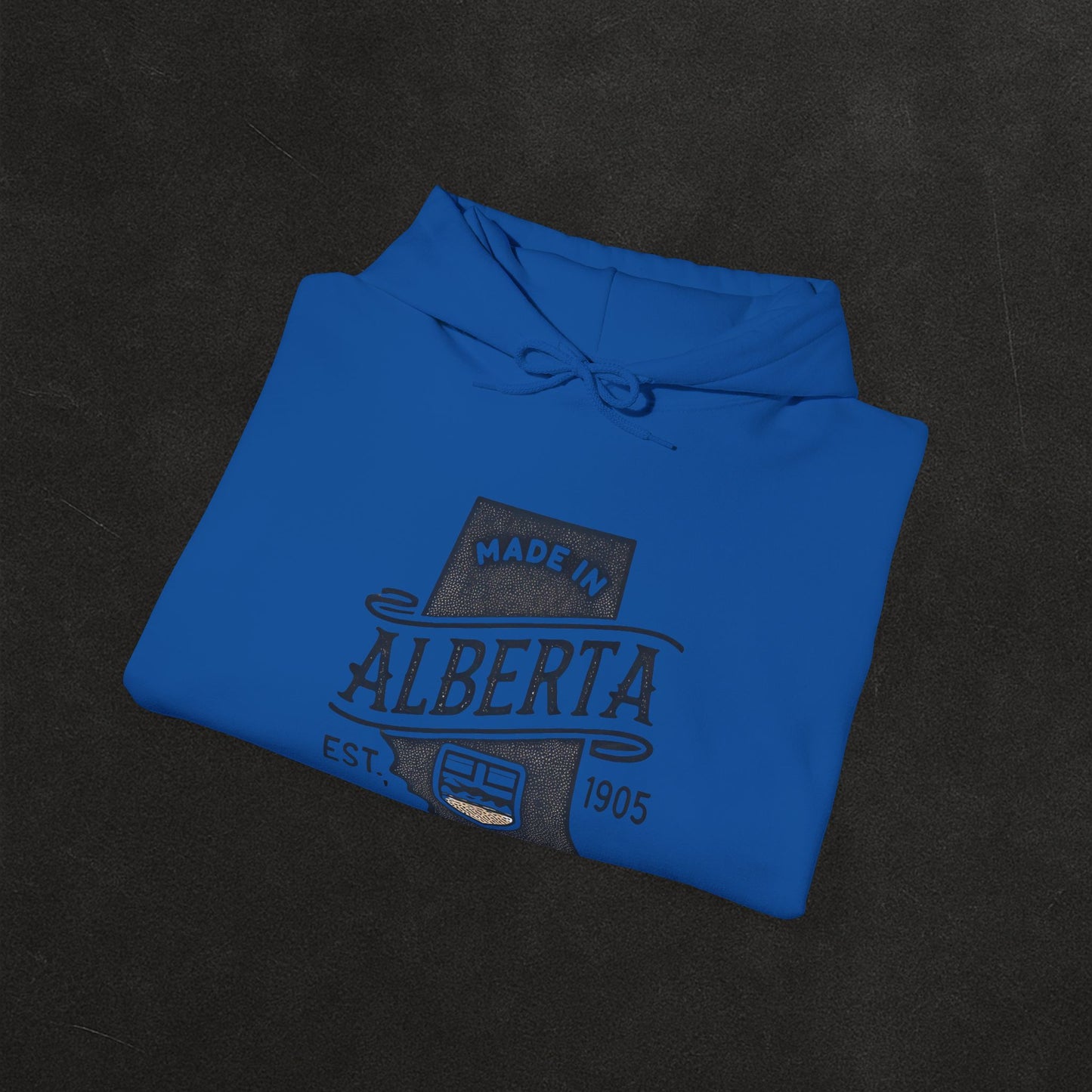 Alberta Proud Heavy Hoodie – Thick Unisex Pullover for the Prairie Weather