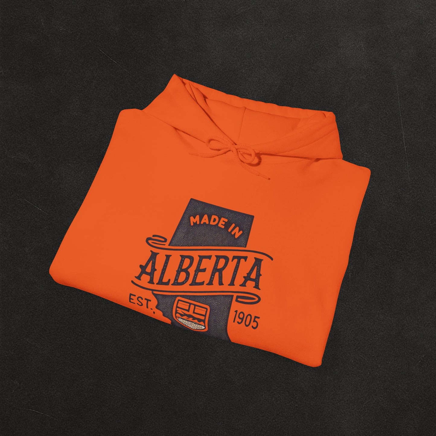 Alberta Proud Heavy Hoodie – Thick Unisex Pullover for the Prairie Weather