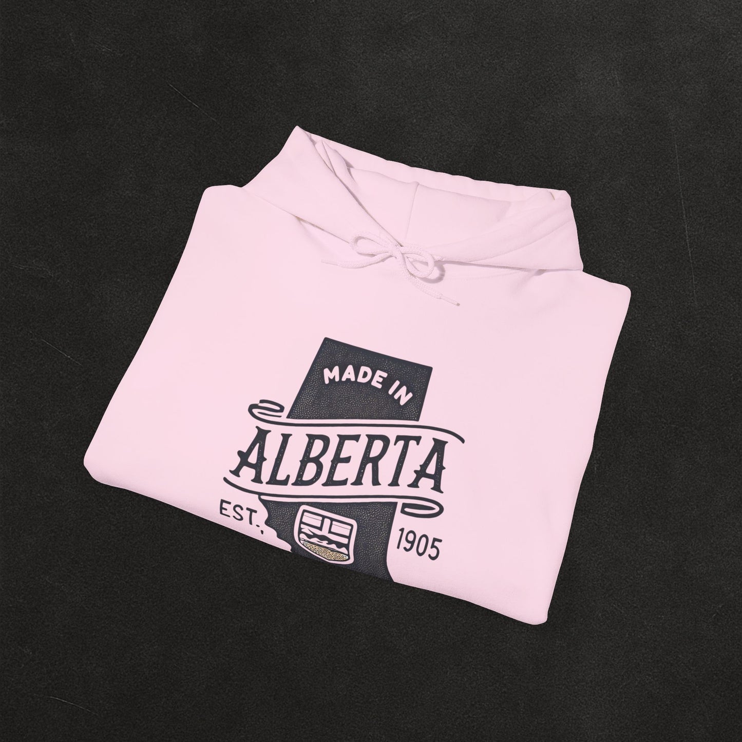 Alberta Proud Heavy Hoodie – Thick Unisex Pullover for the Prairie Weather