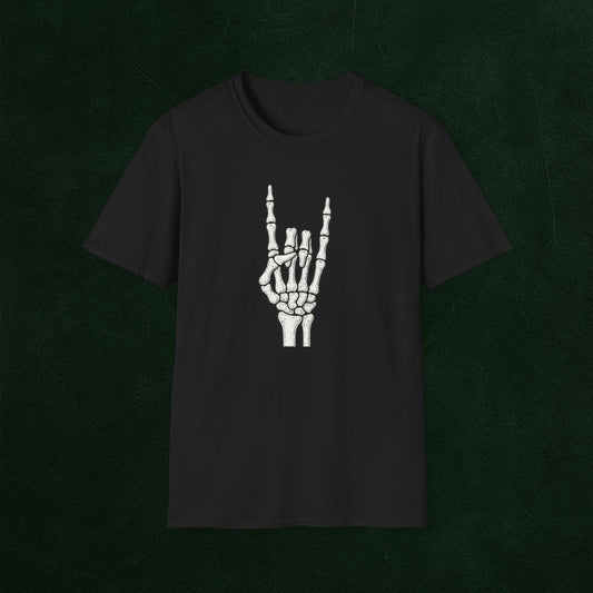 Heavy Metal Horns Unisex T-Shirt – Vintage Rock Graphic Tee
