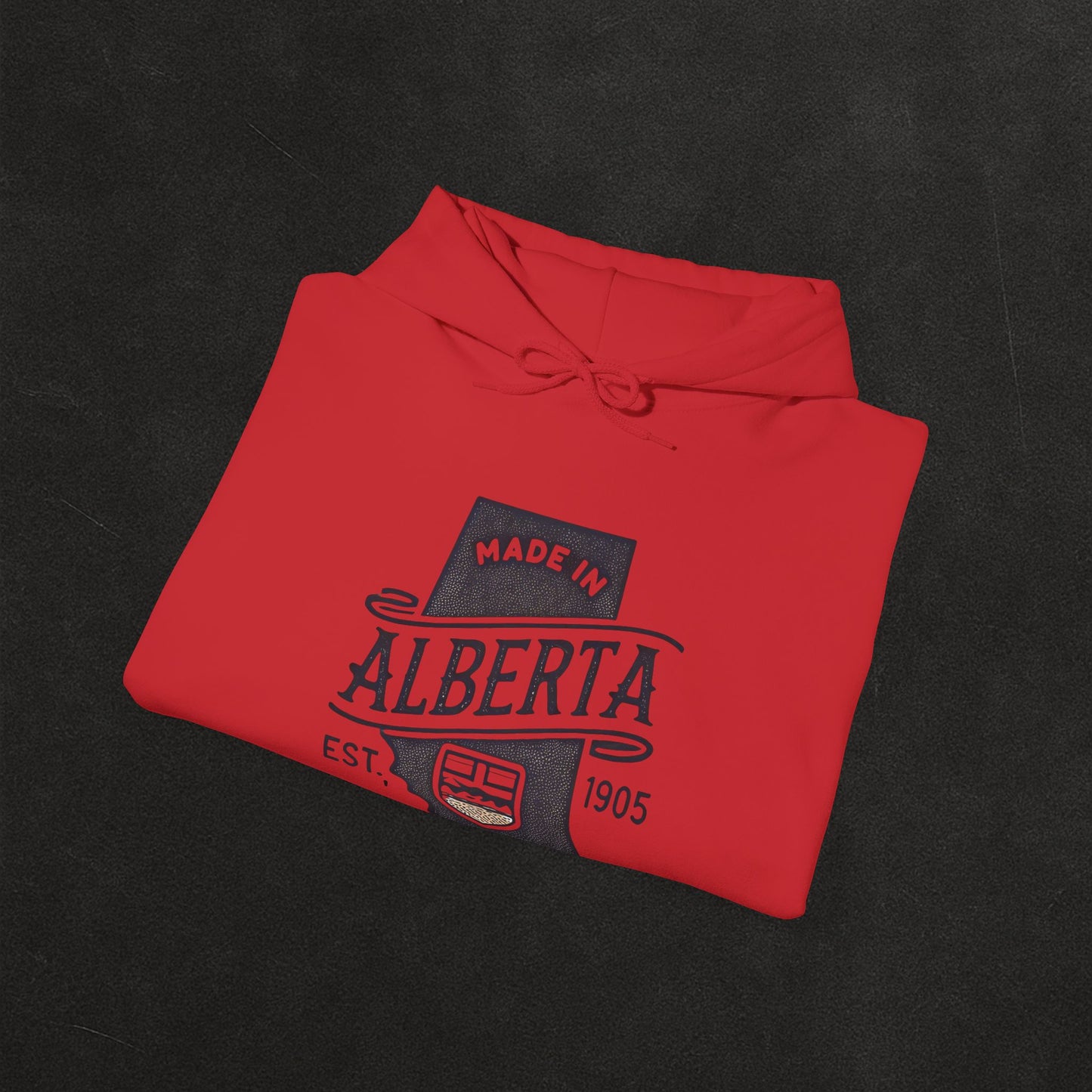 Alberta Proud Heavy Hoodie – Thick Unisex Pullover for the Prairie Weather
